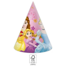 Disney Hercegnők Live Your Story parti kalap, csákó 6 db-os FSC party kellék
