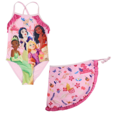  Disney Hercegnők Regal gyerek fürdőruha és sarong szett 3-8 év