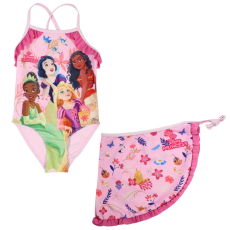  Disney Hercegnők Regal gyerek fürdőruha és sarong szett 3-8 év