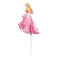 Disney Hercegnők Sleeping Beauty mini fólia lufi 33 cm party kellék