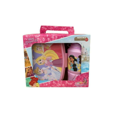 Disney Hercegnős Uzsonnázó Szett (Uzsidoboz Kulaccsal) babaétkészlet