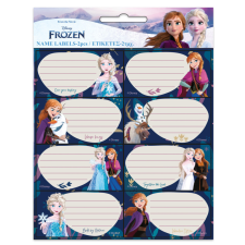 Disney Jégvarázs Adventures füzetcímke 16 db-os információs címke