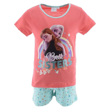 Disney Jégvarázs Best Sisters Peach gyerek rövid pizsama gyerek hálóing, pizsama