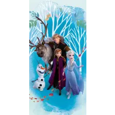  Disney Jégvarázs Blue fürdőlepedő, strand törölköző 70x140cm lakástextília