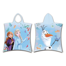 Disney Jégvarázs Blue strand törölköző poncsó 50x115cm babatörülköző, kifogó