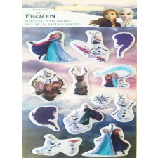 Disney Jégvarázs csillogó pufi szivacs matrica szett - 12db matrica