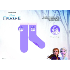 Disney Jégvarázs csúszásgátlós meleg téli zokni gyerekeknek - sherpa zokni - lila - 23-26 gyerek zokni