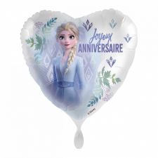  Disney Jégvarázs Elsa Joyeux Anniversaire fólia lufi 43 cm party kellék