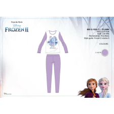 Disney Jégvarázs gyerek jersey pizsama - pamut pizsama - lila gyerek hálóing, pizsama