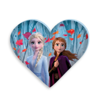  Disney Jégvarázs Leaf formapárna, díszpárna 35x30 cm Velúr lakástextília