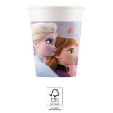  Disney Jégvarázs Leaf papír pohár 8 db-os 200 ml FSC party kellék