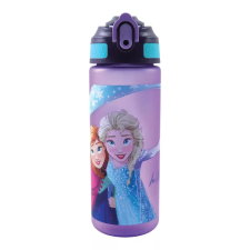 Disney Jégvarázs Modern Magic műanyag matt szívószálas kulacs 600 ml kulacs, kulacstartó