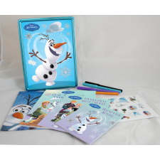 Disney - JÉGVARÁZS - OLAF (FÉMDOBOZ, BENNE: 3 KÖNYV, 4 FILCTOLL) gyermek- és ifjúsági könyv