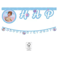 Disney Jégvarázs Wind Happy Birthday felirat FSC 2 MÉTER Nr3 party kellék