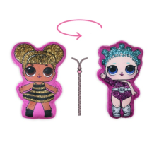 Disney Kifordítható LOL Baba játékpárna kislányoknak - kettő az egyben párna - pink-pink lakástextília