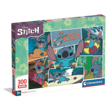 Disney Lilo és Stitch, A csillagkutya 300 db-os puzzle Clementoni puzzle, kirakós