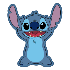 Disney Lilo és Stitch, A csillagkutya Alien formapárna, díszpárna 35 cm lakástextília