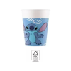 Disney Lilo és Stitch, A csillagkutya Angel papír pohár 8 DARABOS 200 ml FSC