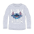 Disney Lilo és Stitch, A csillagkutya Athletic gyerek hosszú póló, felső