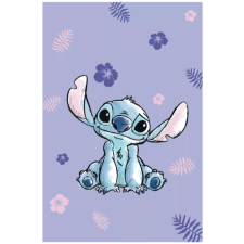 Disney Lilo és Stitch, A csillagkutya Blooming mikroflanel, plüss takaró 100x150cm plüssfigura