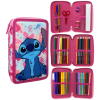 Disney Lilo és Stitch, A csillagkutya Happy tolltartó töltött 3 emeletes Nr3