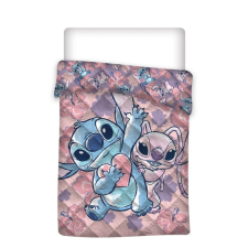  Disney Lilo és Stitch, A csillagkutya Heart steppelt ágytakaró, paplan 140x200cm lakástextília