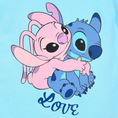 Disney Lilo és Stitch, A csillagkutya Love gyerek rövid póló, felső 3 - 8 év / 98 - 128 cm