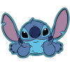  Disney Lilo és Stitch, A csillagkutya On The Belly formapárna, díszpárna 35 cm