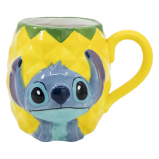 Disney Lilo és Stitch, A csillagkutya Pineapple 3D kerámia bögre 375 ml bögrék, csészék