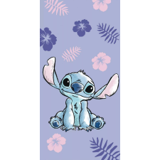 Disney Lilo és Stitch, A csillagkutya Purple fürdőlepedő, strand törölköző 70x140cm babatörülköző, kifogó