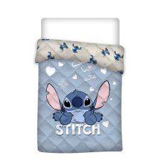 Disney Lilo és Stitch, A csillagkutya steppelt ágytakaró, paplan 140x200cm lakástextília