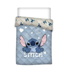Disney Lilo és Stitch, A csillagkutya steppelt ágytakaró, paplan 140x200cm lakástextília