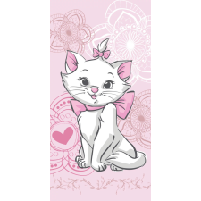 Disney Marie Cica Aristocat fürdőlepedő, strand törölköző 70x140 cm lakástextília