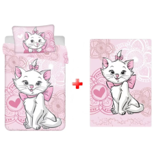 Disney Marie cica Aristocats gyerek ágyneműhuzat és polár takaró szett lakástextília