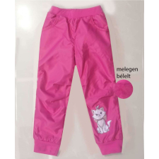 Disney Marie cica bélelt vízlepergetős nadrág magenta szín 4-5 év (110 cm) gyerek nadrág