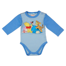  Disney Micimackó és barátai hosszú ujjú baba body kék kombidressz, body