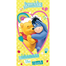 Disney Micimackó Smile fürdőlepedő, strand törölköző 70x140cm lakástextília
