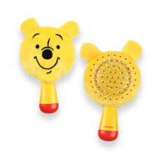 Disney Micimackó Yellow mini plüss hajkefe 13 cm fésű