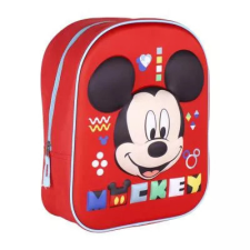Disney Mickey 3D hátizsák, táska 31 cm gyerek hátizsák, táska