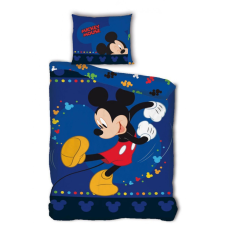 Disney Mickey ágyneműhuzat 140×200cm, 63×63 cm microfibre lakástextília