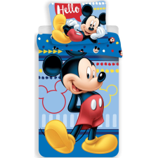 Disney Mickey ágyneműhuzat Hello 140×200cm, 70×90 cm lakástextília