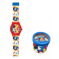 Disney Mickey analóg karóra fém dobozban karóra