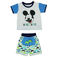 Disney Mickey bajusz mintás 2 részes fiú nyári szett - 98-as méret gyerek ruha szett
