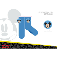 Disney Mickey egér csúszásgátlós meleg téli zokni gyerekeknek - sherpa zokni - sötétkék - 27-30 gyerek zokni