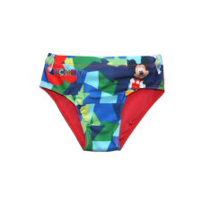 Disney Mickey egér fürdő alsó kisfiúknak - Mickey felirattal - piros - 110 gyerek fürdőruha
