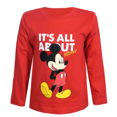 Disney Mickey egér hosszú ujjú póló 4-5 év (110 cm)