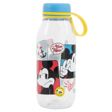 Disney Mickey egér műanyag kulacs 460 ml kulacs, kulacstartó