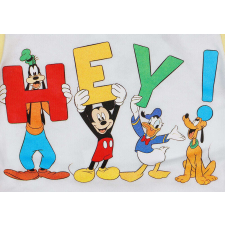 Disney Mickey és barátai hosszú ujjú baba body sárga kombidressz, body