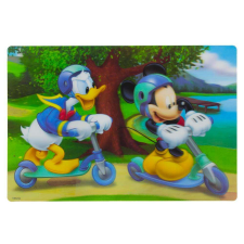 Disney Mickey és Donald tányéralátét  3D konyhai eszköz