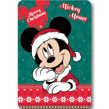 Disney Mickey Festive Karácsony polár takaró 100x140cm lakástextília